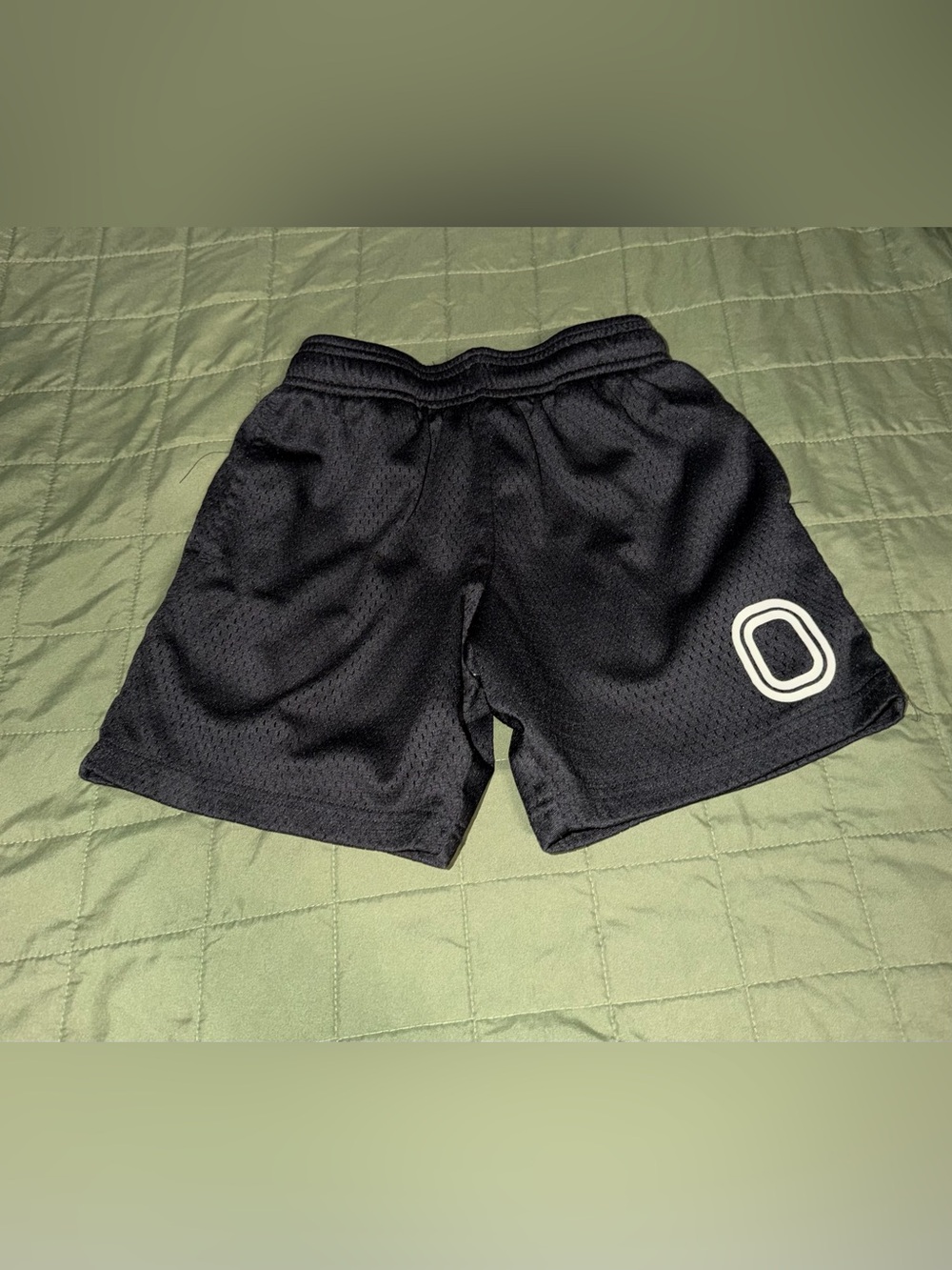 Overtime- Kids OT Classic Mesh Shorts-Black Youth Size-Medium